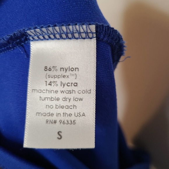 Susana Monaco Flutter Sleeveless Blue Tube Dress - Picture 8 of 8